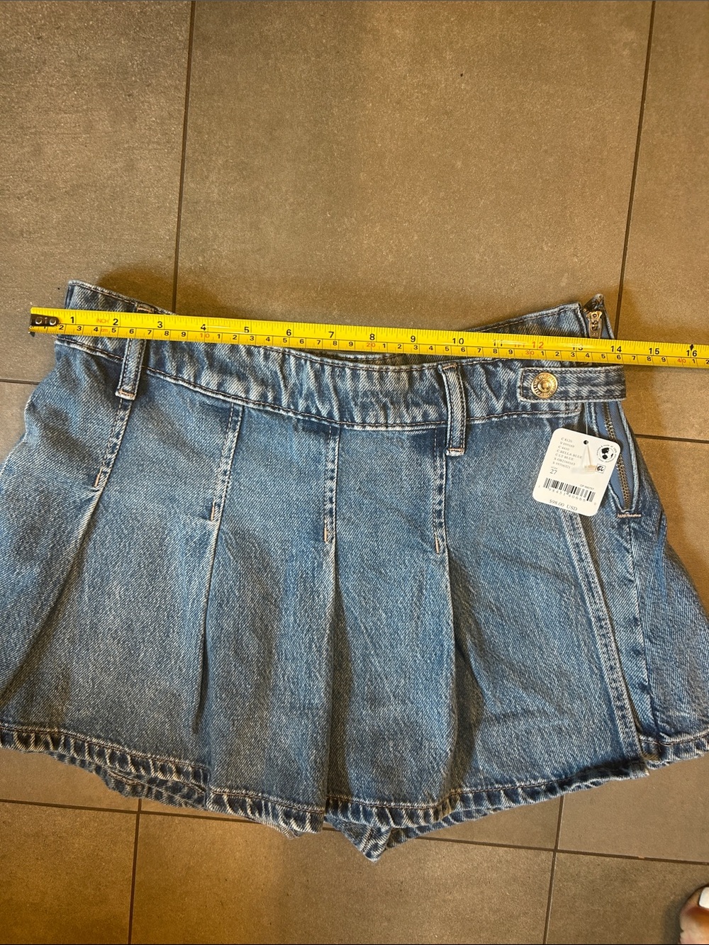 Free People - We The Free Stephie Denim Skort - Picture 4 of 11
